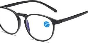 Modne Anty-Niebieskie Okulary Czytelnicze dla Seniorów