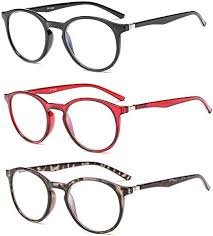 Suertree: Okulary do Czytania Anti Blue - 3 Paki