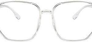 KOOSUFA Retro Okulary Antyniebieskie - Duże