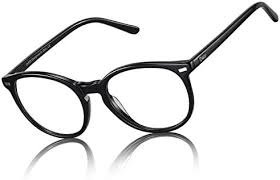 DUCO Niebieskie Okulary Gamingowe Vintage z Ochroną przed Niebieskim Światłem