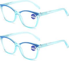 Plastikowe Okulary Czytelnicze z Filtrami Niebieskiego Światła