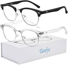 Tanlys 2szt. Okulary Blokujące Niebieskie Światło