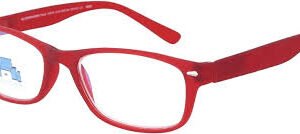 Nowoczesne Okulary BLUEBREAKER® TREND z Blokadą Niebieskiego Światła - Czerwone +2