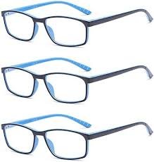 Suertree Okulary do Czytania z Filtrem Niebieskiego Światła