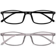URAQT Vintage Okulary do Czytania - 2 Pary Przeciw Niebieskiemu Światłu
