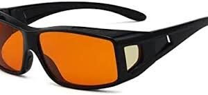 Eyekepper Okulary Anty Light Niebieskie z Pomarańczowymi Soczewkami