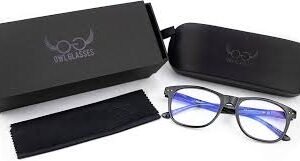 Okulary Sowa Niebieskie z Filtrami UV400